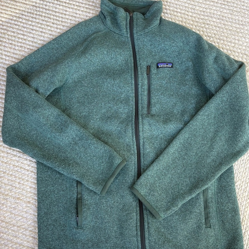 Patagonia Sage Green Fleece Jacket